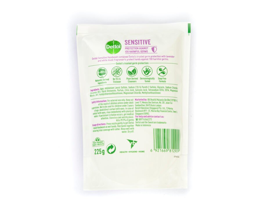 Dettol Handwash Sensitive Refill 225 ml